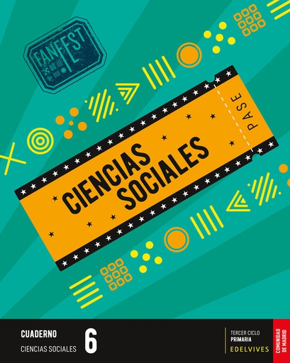 [9788414045879] CUADERNO CIENCIAS SOCIALES 6ºEP MADRID 23 FANFEST