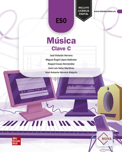 [9788448638245] MÚSICA CLAVE C NOVA. EDICIÓN LOMLOE