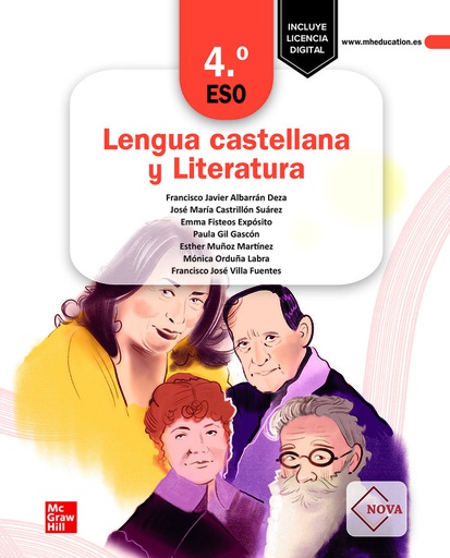 [9788448640507] LENGUA CASTELLANA Y LITERATURA 4 ESO. NOVA. EDICIÓN LOMLOE