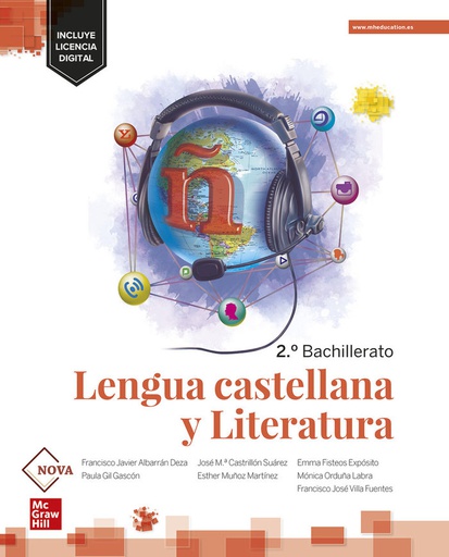 [9788448640538] LENGUA CASTELLANA Y LITERATURA 2 BACHILLERATO. NOVA 2023. EDICIÓN LOMLOE