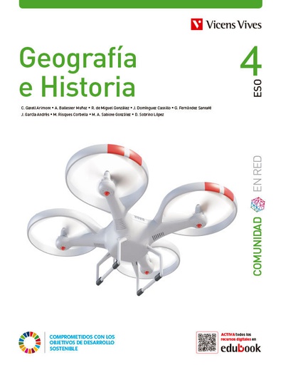 [9788468293684] GEOGRAFIA E HISTORIA 4 GH COMUNIDAD EN RED
