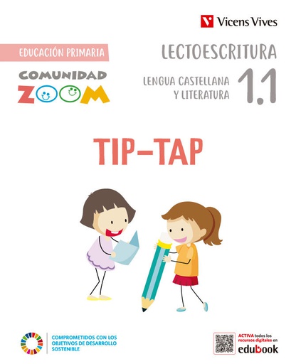 [9788468298870] TIP-TAP LENGUA CASTELLANA 1ºEP (1,1 1,2) COM,ZOOM 23