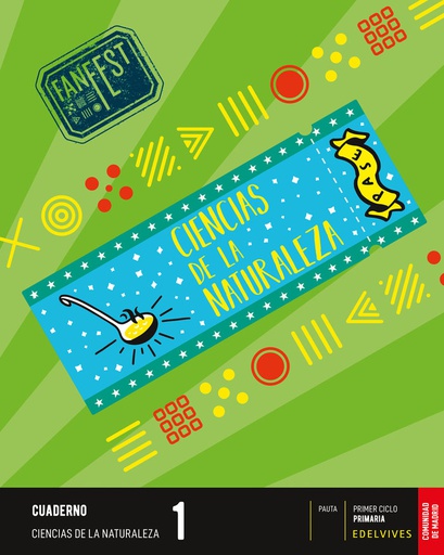 [9788414045534] CUADERNO CIENCIAS NATURALEZA 1ºEP MADRID 23 FANFEST