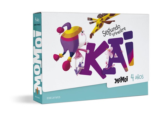 [9788414044445] MOMOI 4AÑOS EI 2ºTRIMESTRE 24 MASCOTA KAI