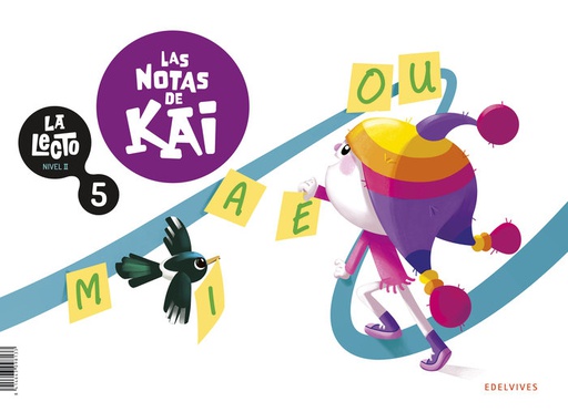 [9788414055663] 4 AÑOS - LA LECTO - NIVEL 2 CUAD 5 PAUTA MAYUSC + LIBRO LECTURA