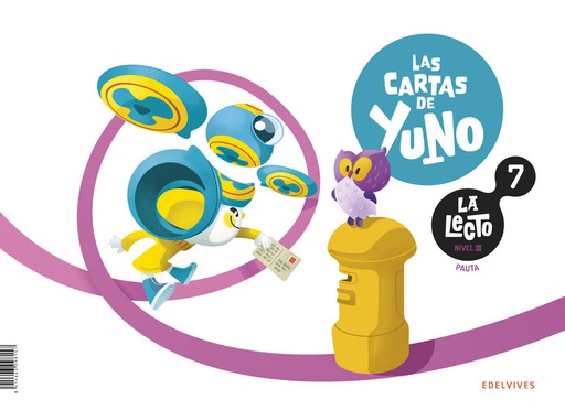 [9788414055700] 5 AÑOS - LA LECTO - NIVEL 3 CUAD 7 PAUTA LIGADA + LIBRO LECTURA