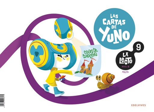 [9788414055724] 5 AÑOS - LA LECTO - NIVEL 3 CUAD 9 PAUTA LIGADA + LIBRO LECTURA