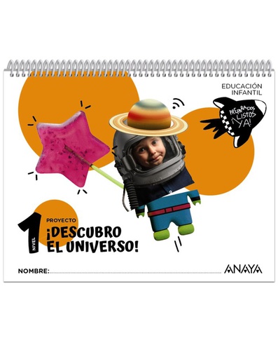 [9788414337530] 3 AÑOS - NIVEL 1 - ­DESCUBRO EL UNIVERSO! - PREPARADOS, LISTOSÀ ­YA!