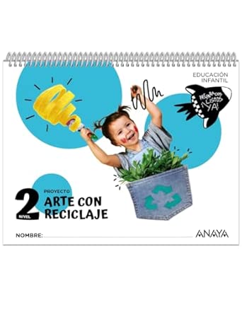 [9788414337813] 4 AÑOS - NIVEL 2 - ARTE CON RECICLAJE - PREPARADOS, LISTOSÀ ­YA!