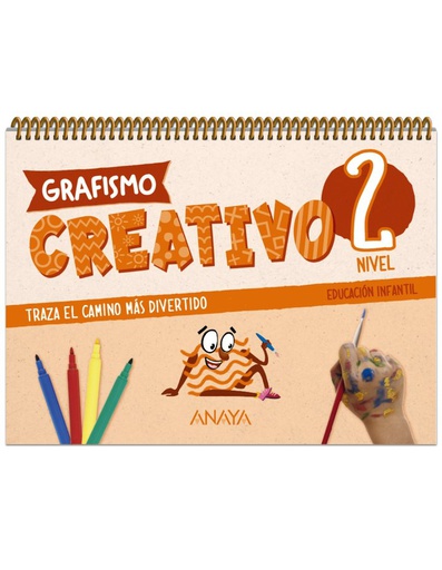 [9788414341148] 4 AÑOS - NIVEL 2 - CUAD GRAFISMO CREATIVO