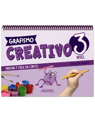 [9788414341179] 5 AÑOS - NIVEL 3 - CUAD GRAFISMO CREATIVO