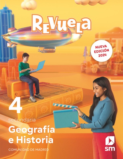 [9788411826525] 4 ESO GEOGRAFIA E HISTORIA (MAD) 24 REVUELA