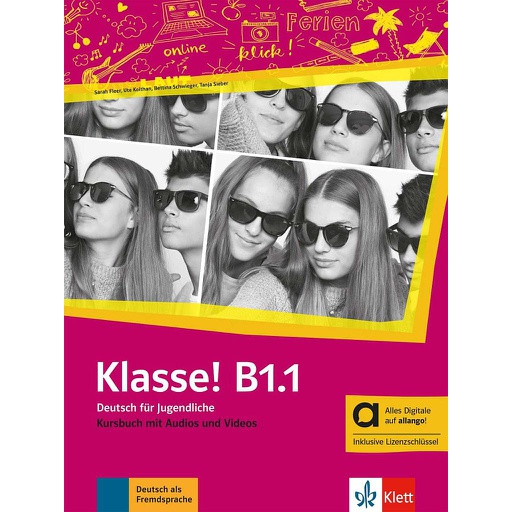 [9783126073165] KLASSE! B1.1 LIBRO DEL ALUMNO