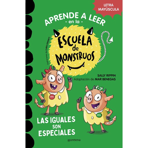 [9788418594045] APRENDER A LEER EN LA ESCUELA DE MONSTRUOS 3 - LAS IGUALES SON ESPECIALES