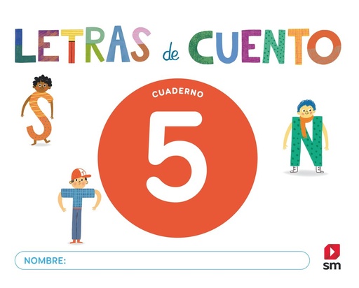 [9788410550377] EI.LECTOESCRITURA 5 LETRAS DE CUENTO 25