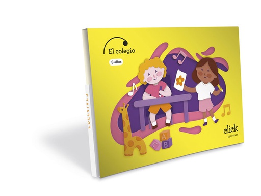 [9788414055915] 3 AÑOS - EL COLEGIO - CLICK