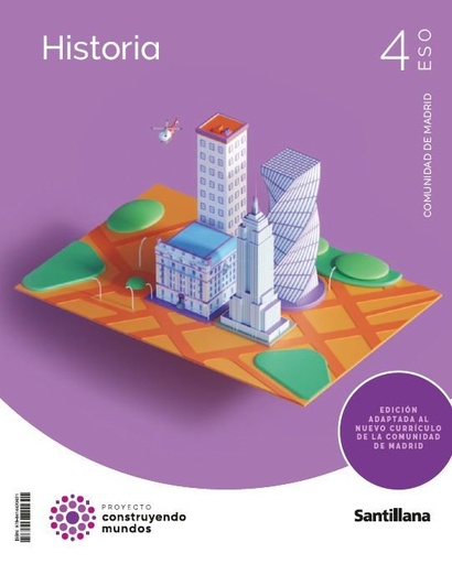 [9788414420621] HISTORIA 4ºESO MADRID 24 CONSTRUYENDO MUNDOS
