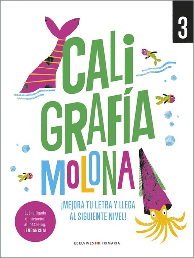 [9788414063514] CUADERNO CALIGRAFIA 3 EP 25