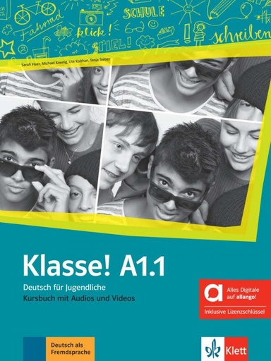 [9783126073042] KLASSE! A1.1 LIBRO ALUMNO HIBRID+ALLANGO