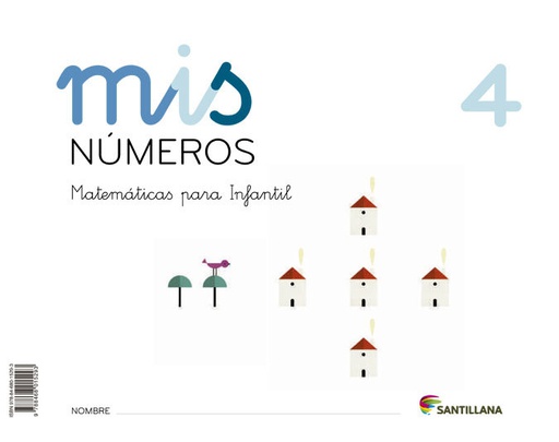 [9788468015293] MIS Números 4 (CUAD + ALBUM) ED13