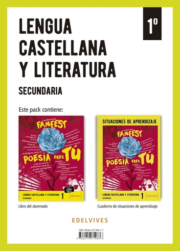 [9788414071083] ESO 1 - LENGUA CASTELLANA Y LITERATURA + CUAD SITUACIONES APRENDIZAJE