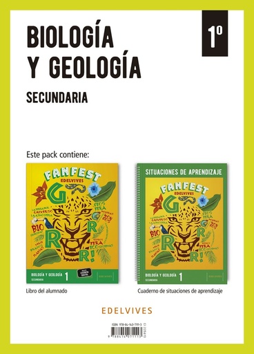 [9788414071113] ESO 1 - BIOLOGIA Y GEOLOGIA + CUAD SITUACIONES APRENDIZAJE