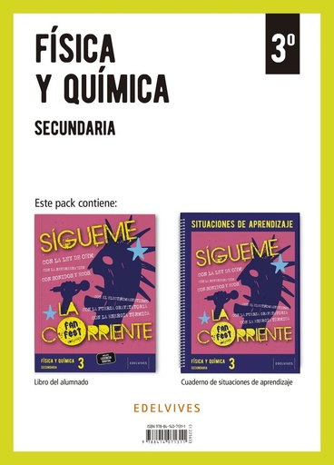 [9788414071311] ESO 3 - FISICA Y QUIMICA + CUAD SITUACIONES APRENDIZAJE