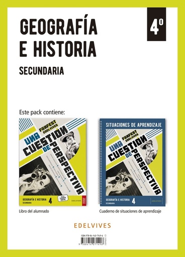 [9788414071496] ESO 4 - GEOGRAFIA E HISTORIA (MAD) + CUAD SITUACIONES APRENDIZAJE
