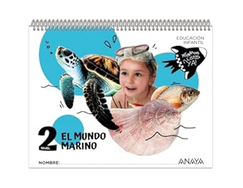 [9788414345634] 4 AÑOS - NIVEL II - EL MUNDO MARINO