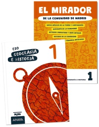 [9788414357170] ESO 1 - GEOGRAFIA E HISTORIA (MAD) + EL MIRADOR DE LA COMUNIDAD DE MADRID