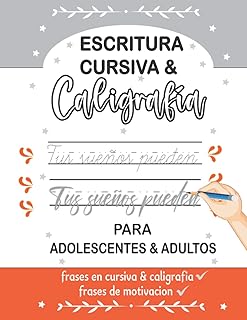 [9798836582340] ESCRITURA CURSIVA & CALIGRAFÍA (PARA ADOLESCENTES Y ADULTOS)