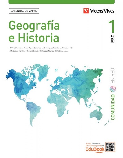 [9788410966222] GEOGRAFÍA E HISTORIA 1ºESO . NUEVA EDICIÓN MADRID
