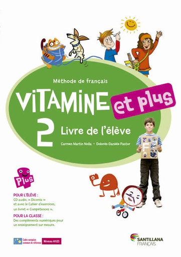 [9788492729937] VITAMINE ET PLUS 2 ELEVE+CD+CD DICT